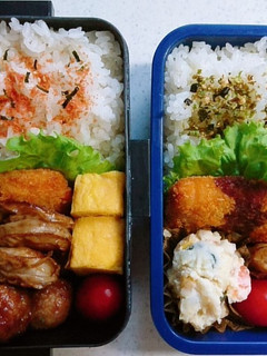 ☆高校生娘と私のお弁当☆59-レシピのメイン写真