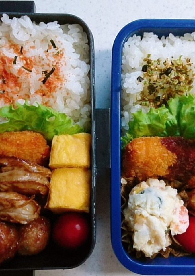 ☆高校生娘と私のお弁当☆59-レシピのメイン写真