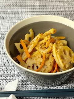 レンコンのきんぴら-レシピのメイン写真