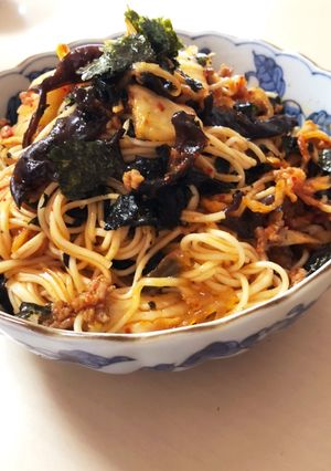 韓国素麺!簡単!辛うま〜!-レシピのメイン写真