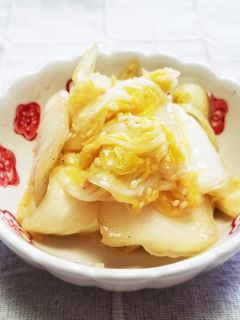 ☆鶏ガラで♪白菜の漬け物☆-レシピのメイン写真