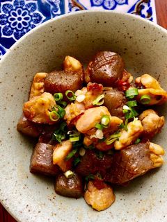 鶏モモ肉とこんにゃくのピリ辛炒め☆-レシピのメイン写真