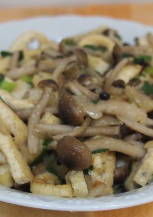 ベトナム風きのこと豚肉の炒め物-レシピのメイン写真