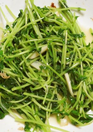 　簡単！！　花椒が香る豆苗炒め-レシピのメイン写真