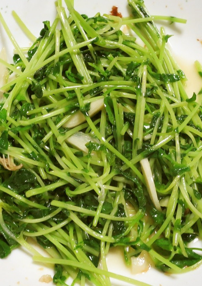 　簡単！！　花椒が香る豆苗炒め-レシピのメイン写真