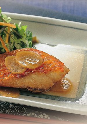 金目鯛の酢じょうゆ煮-レシピのメイン写真