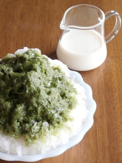 おうちかき氷 抹茶糀練乳-レシピのメイン写真