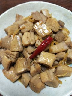 まぐろ身あら煮物-レシピのメイン写真