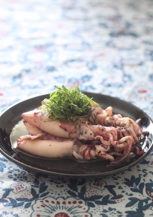 若イカの大葉塩ダレ煮-レシピのメイン写真