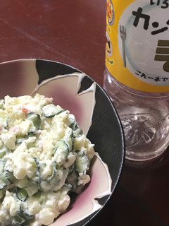 ポテサラにカンタン酢-レシピのメイン写真
