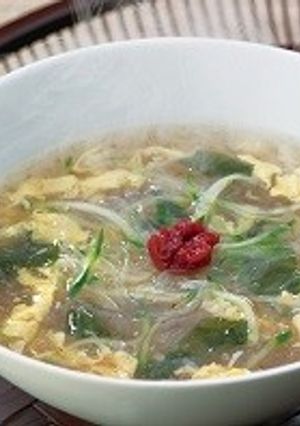 梅干しサンラータン-レシピのメイン写真