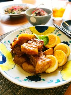 簡単おかず☆豚と茹で卵のさっと煮込み-レシピのメイン写真