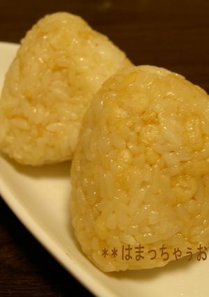 天かすDEおにぎり　食べすぎ注意☆-レシピのメイン写真