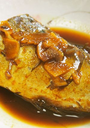 カレー粉入り♪サバの煮付♪スパイシー！-レシピのメイン写真