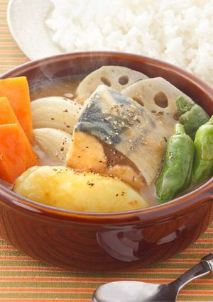鯖のスープカレー-レシピのメイン写真
