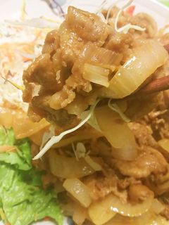洋食屋さんのポークチャップ風肉炒め-レシピのメイン写真