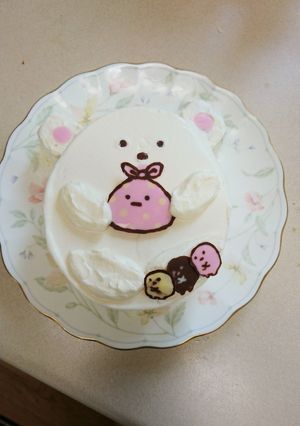 白くまのバースデーケーキ♪-レシピのメイン写真