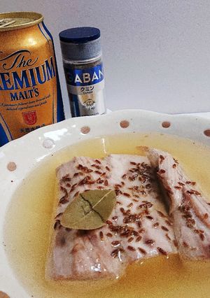 まぐろのアラのオイル煮-レシピのメイン写真