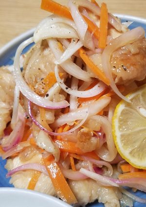 【栄養満点】鶏むね肉の南蛮漬け-レシピのメイン写真