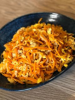 ✿ツナ缶de人参しりしり-レシピのメイン写真