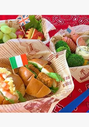 親子遠足お弁当3-レシピのメイン写真