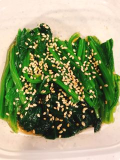 作業3つ!ほうれん草の変わりおひたし-レシピのメイン写真