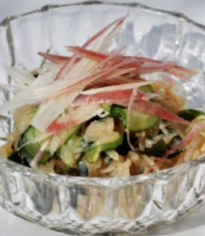 春雨くらげの酢の物-レシピのメイン写真