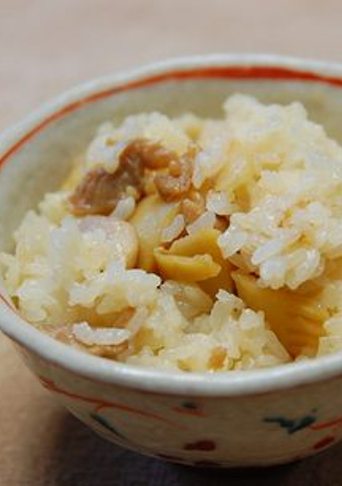 おこわ風たけのこご飯-レシピのメイン写真