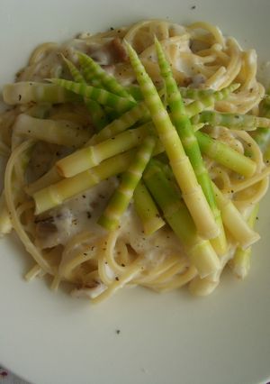 お一人様ランチ☆細竹or筍クリームパスタ-レシピのメイン写真