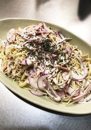 ☆紫玉ねぎのスパゲティサラダ☆-レシピのメイン写真