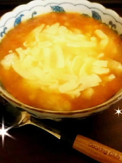 冷凍トマトでトマトチーズスープ-レシピのメイン写真