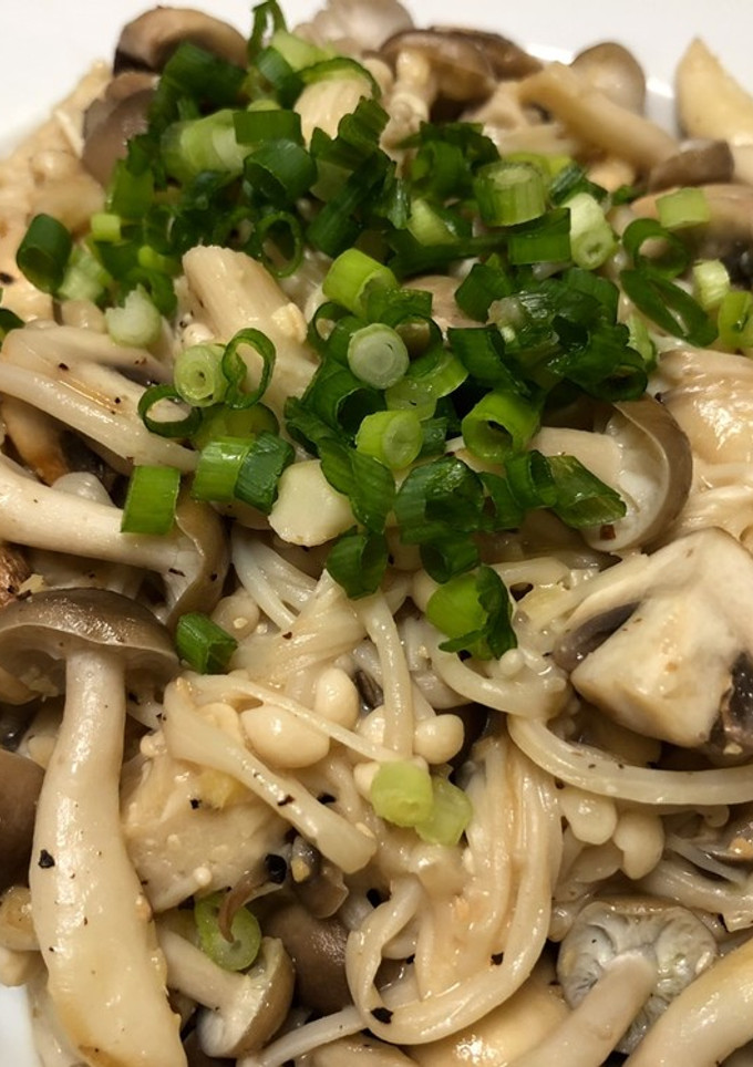 ロカボな副菜 きのこの味噌マヨ炒め-レシピのメイン写真