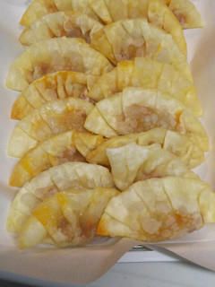 キーマカレーリメイク 揚げ餃子(^-^)-レシピのメイン写真