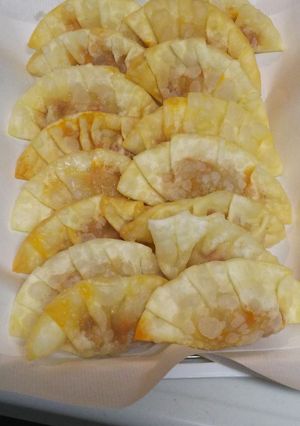 キーマカレーリメイク 揚げ餃子(^-^)-レシピのメイン写真