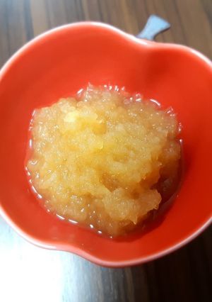 お子さんに♪砂糖、塩不使用☆りんごジャム-レシピのメイン写真