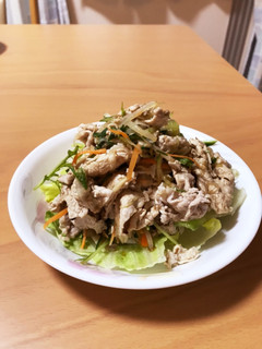 我が家の冷しゃぶサラダ☆-レシピのメイン写真