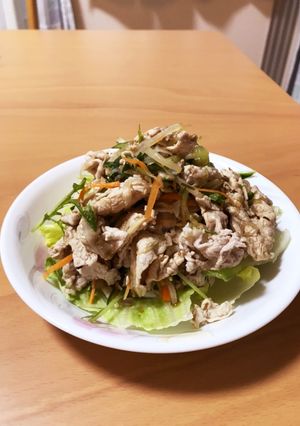 我が家の冷しゃぶサラダ☆-レシピのメイン写真