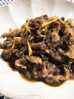 牛肉のしぐれ煮-レシピのメイン写真
