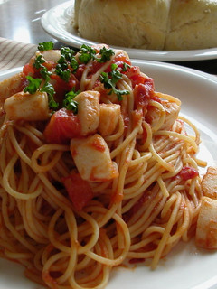 イカとトマトのパスタ-レシピのメイン写真
