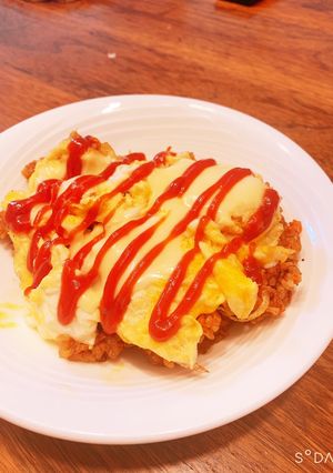 卵消費に！ふわとろフレンチ風オムライス-レシピのメイン写真
