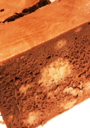 材料2つのチョコのムース-レシピのメイン写真