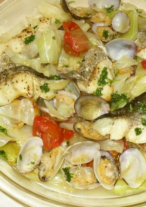 簡単で豪華なイタリア料理アクアパッツァ！-レシピのメイン写真