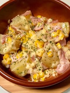 新じゃがベーコンコーンのマヨチーズ焼き-レシピのメイン写真