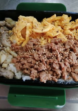 ◎旦那弁当◎その⑲『二色弁当』-レシピのメイン写真