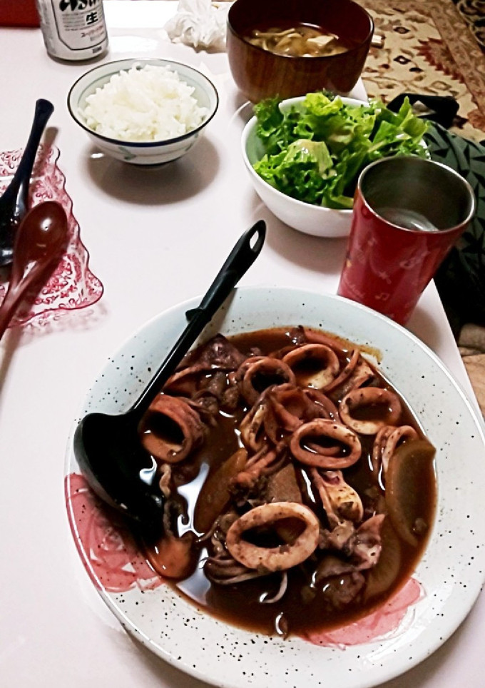 スルメイカと大根の煮物-レシピのメイン写真
