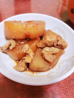 簡単!豚スジ大根の味噌煮(名古屋風)-レシピのメイン写真