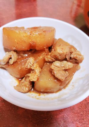 簡単！豚スジ大根の味噌煮（名古屋風）-レシピのメイン写真