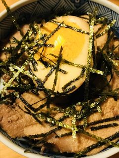 角煮そぼろ丼●角煮チャーシュー&そぼろ-レシピのメイン写真