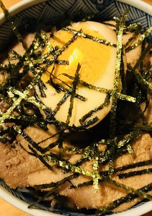 角煮そぼろ丼●角煮チャーシュー＆そぼろ-レシピのメイン写真