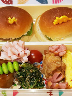 ハンバーガー弁当-レシピのメイン写真